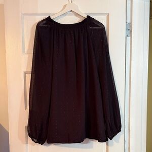 BloomChic Elegant Maroon Blouse